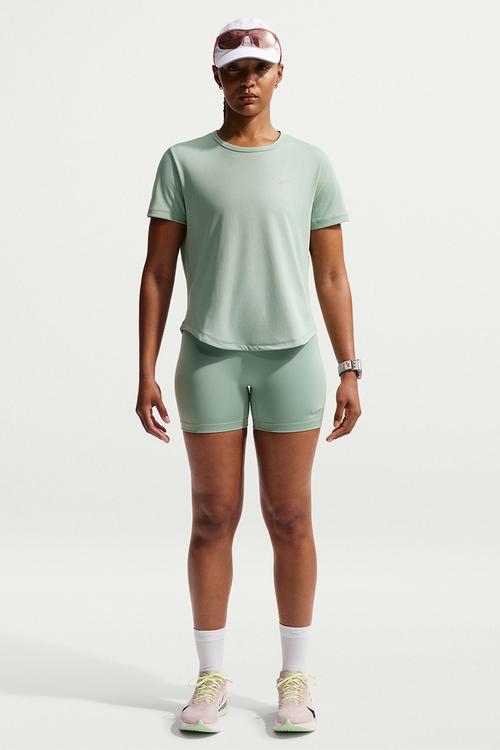 W Nk Tempo Df Hr Tight Short - Steam/Reflective Silv