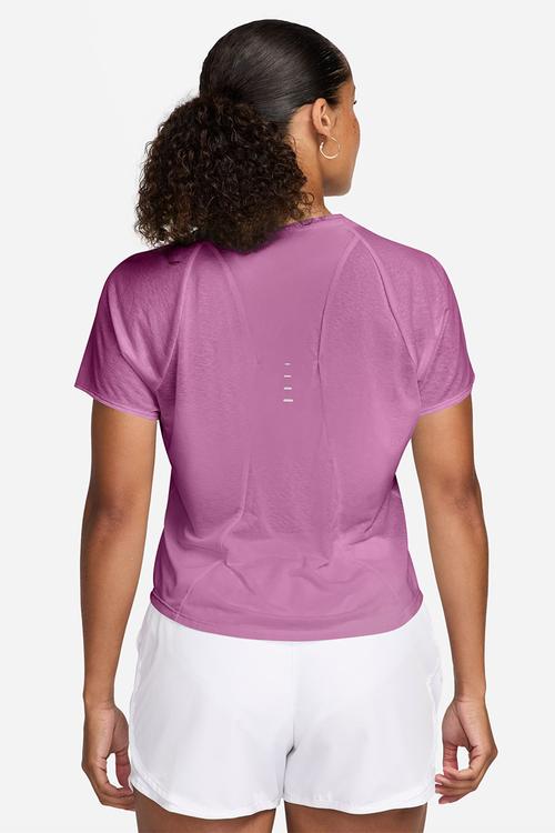 W Nk Swft Nvlt Brthe Ss Top - Lt Magenta/Photon Dust/Reflective Silv