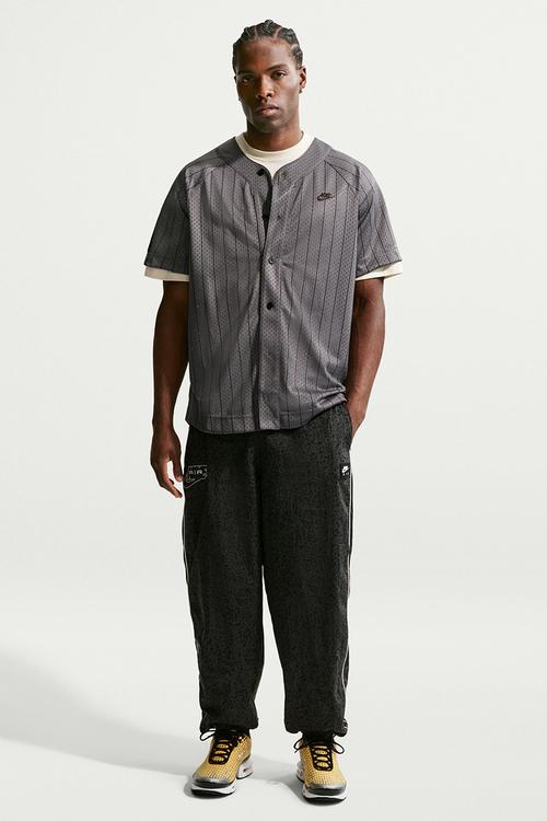 NSW Air Woven Printed Pants - Navy