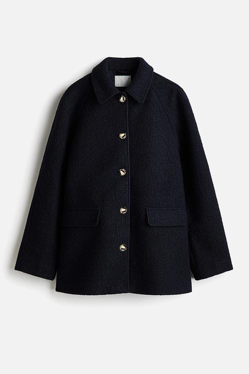 Car coat - navy blue