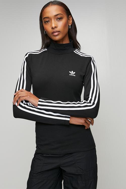 3S Trneck Ls W F25 - Black