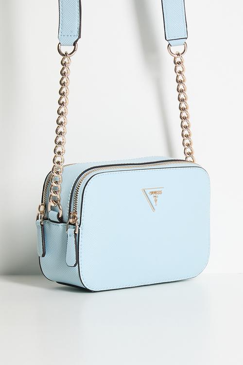 Noelle Camera Crossbody Bag - Aqua