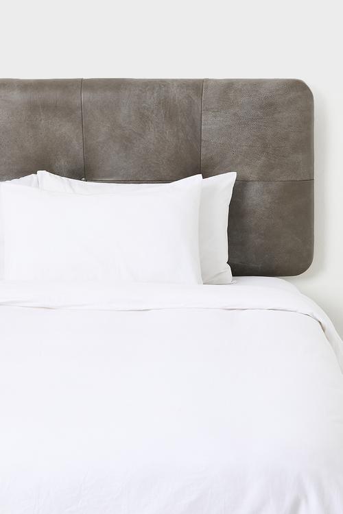 Marula Leather Headboard - Graphite