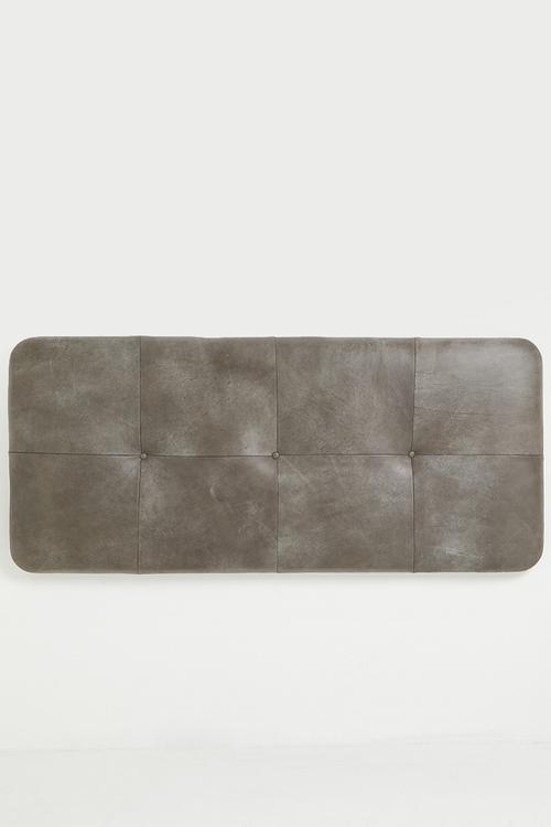 Marula Leather Headboard - Graphite