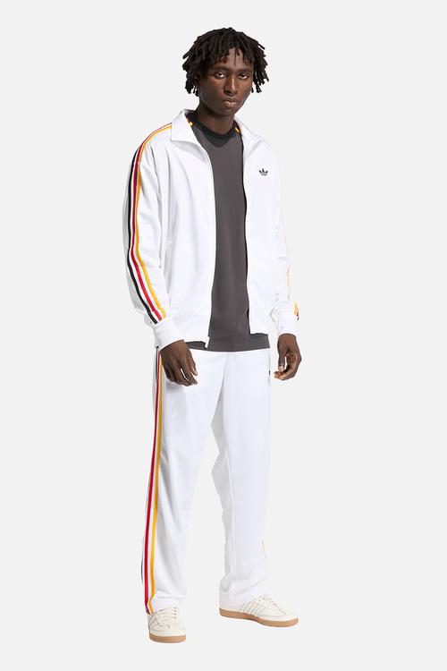Firebird Track Jacket - White/collegiate gold/team power red 2/black