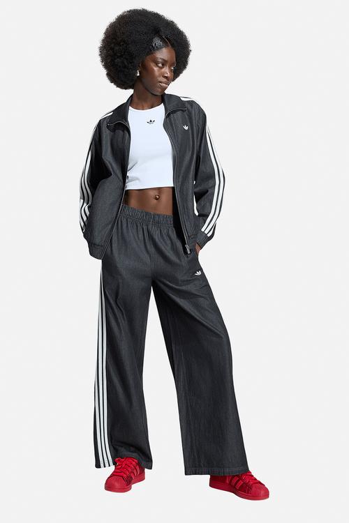Denim Wide Leg - Medium Black Denim