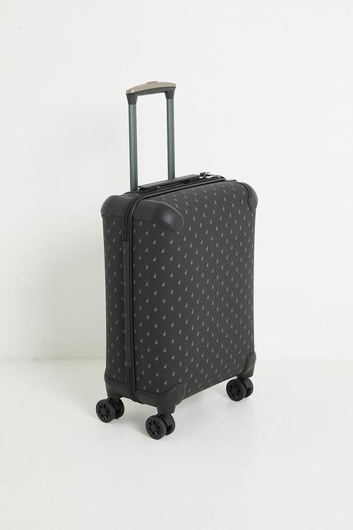 Polo Classic Double Pack Carry On 4 Wheel Trolley Case - Charcoal