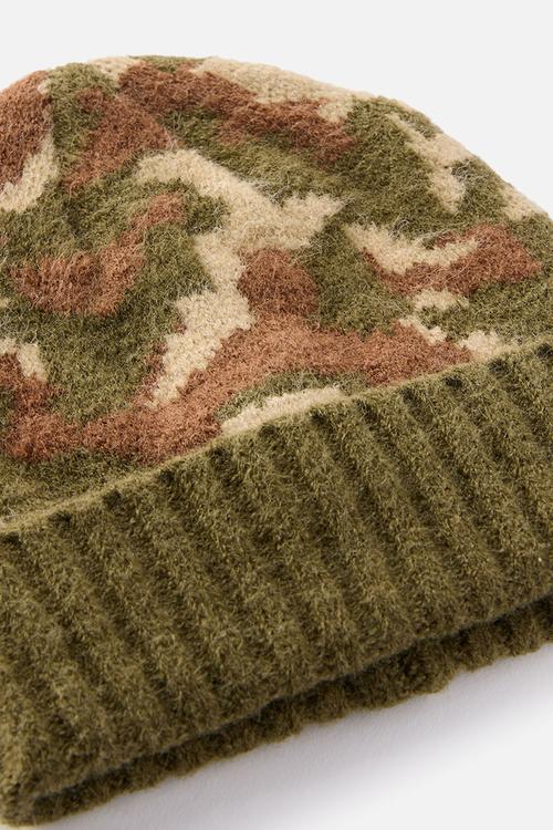 Kids Knit Beanie - Camo