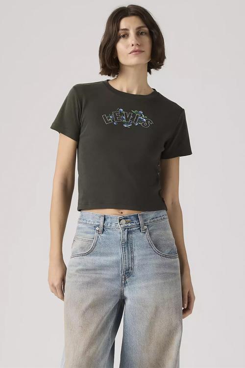 Gr essential sporty tee - studded blueberries pirate black