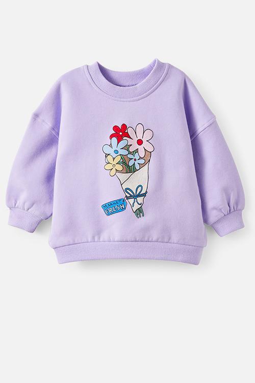 Riley Sweater - Vintage Lilac/Flower Market