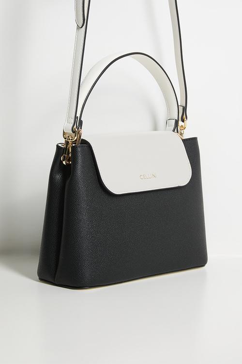 Amelia Flapover Sling - Black