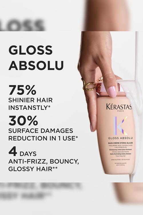 Gloss Absolu Bain Crème Hydra-Glaze Shampoo - 250ml