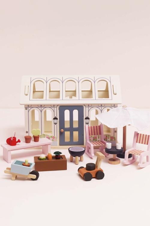 Dolls House Furniture: Conservatory 5pcs - multi