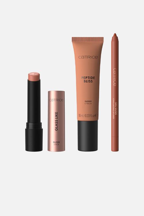 Glossy Sequence Nude Lip Set 01