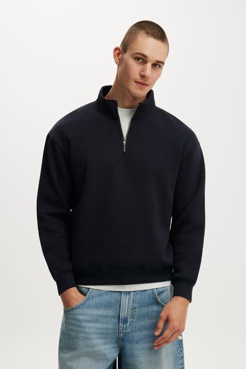 1/4 Zip Fleece - Ink Navy
