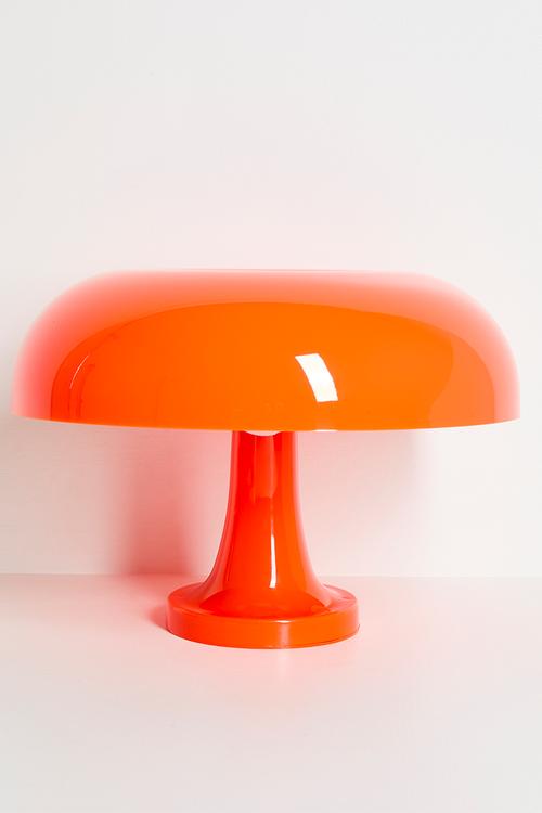 Rechargeable mushroom lamp - orange