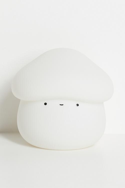 Mushroom night light - white