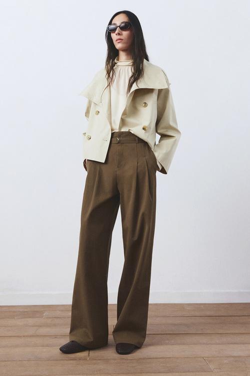 Trousers cubo - beige/khaki