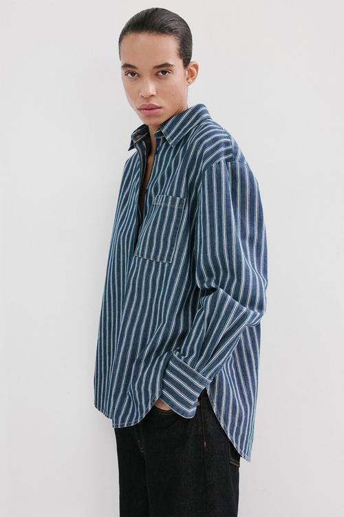 Shirt juno - medium blue