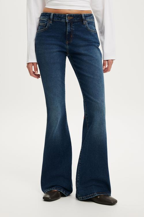 Mid Rise Bootcut Jean - Solace Blue