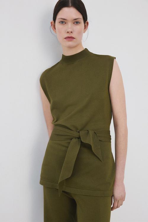 Vest ostrich - beige/khaki