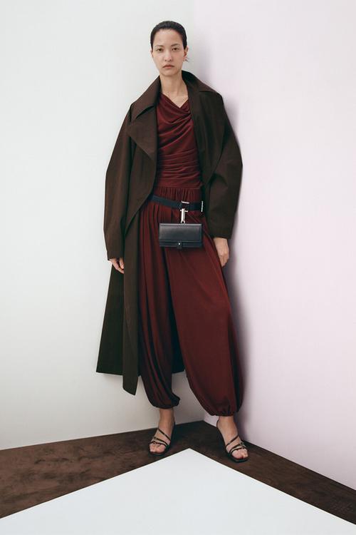 Trousers corini - rust/copper