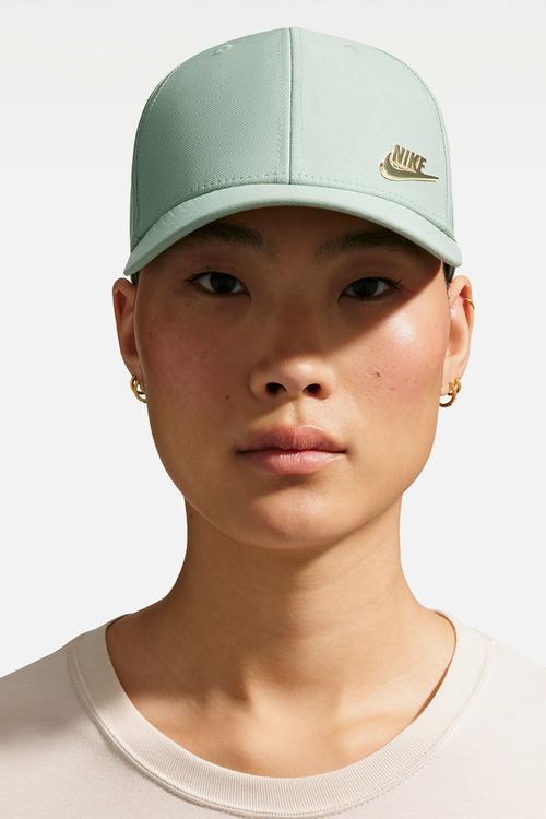 Structured Metal Logo Cap - Sage