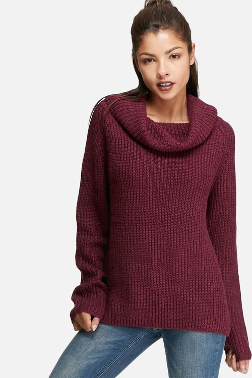 Wide neck knit