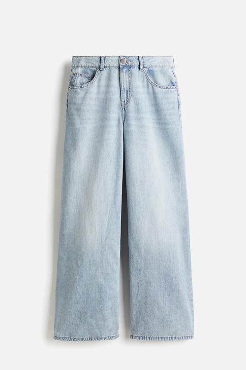 Wide regular jeans - light denim blue
