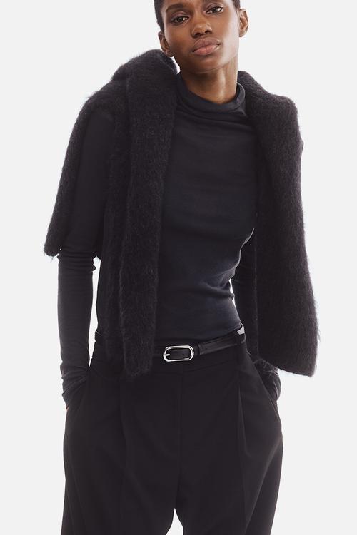 Tailored trousers - black