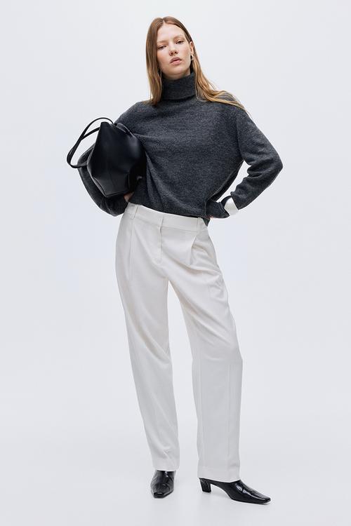 Tailored trousers - white