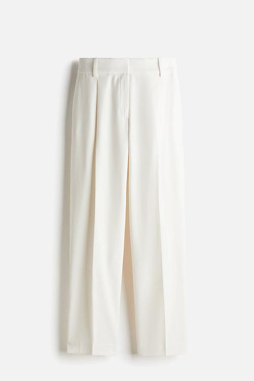 Tailored trousers - white