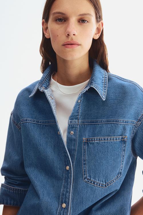 Denim shirt - denim blue