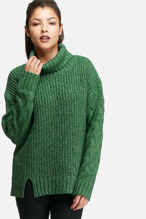 Polar neck jersey