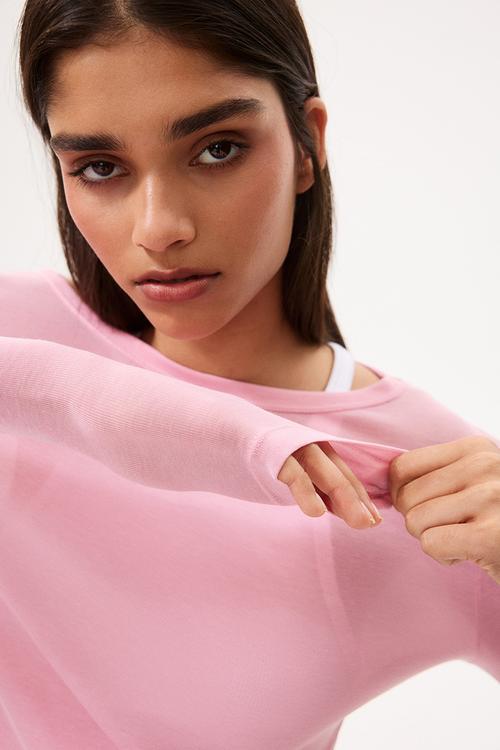 Jersey top - pink