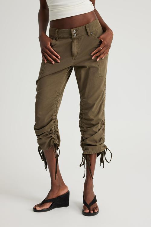 Gwen 3/4 Pants - Burnout Olive
