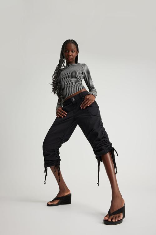 Gwen 3/4 Pants - Night Ops Black