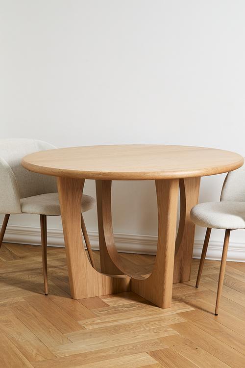 Flow Round Dining Table - Natural