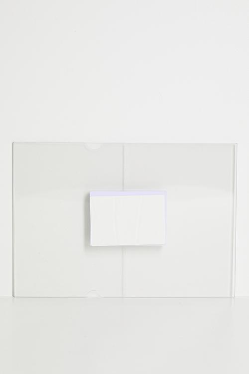 Peel-and-stick picture frame - clear