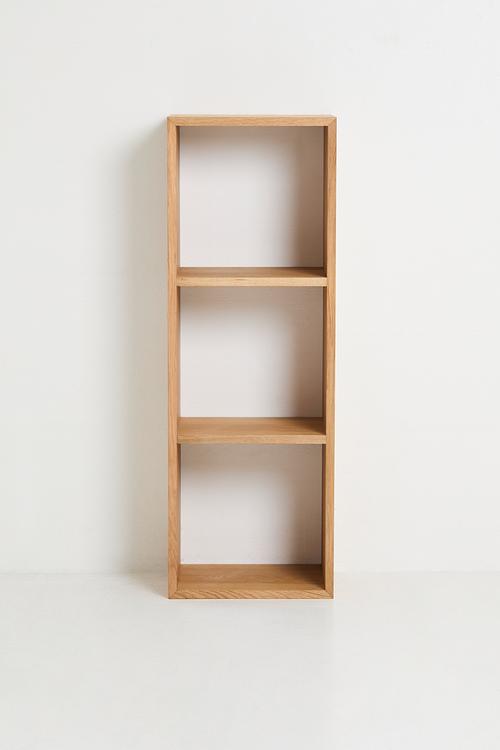 Cube Three Section Shelf - Natural