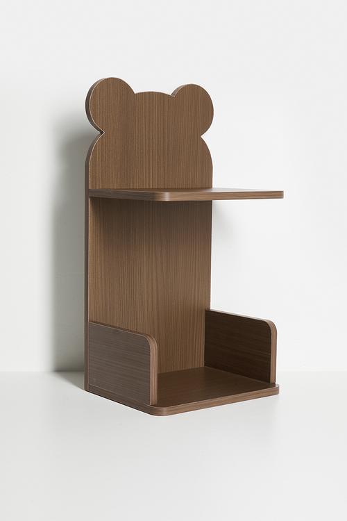 Animal ear desktop book shelf - walnut