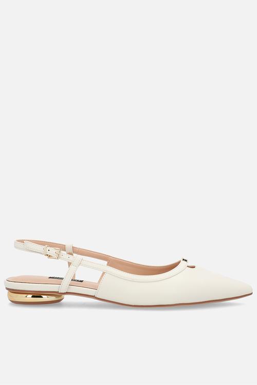 Beatriz slingback pump - off white