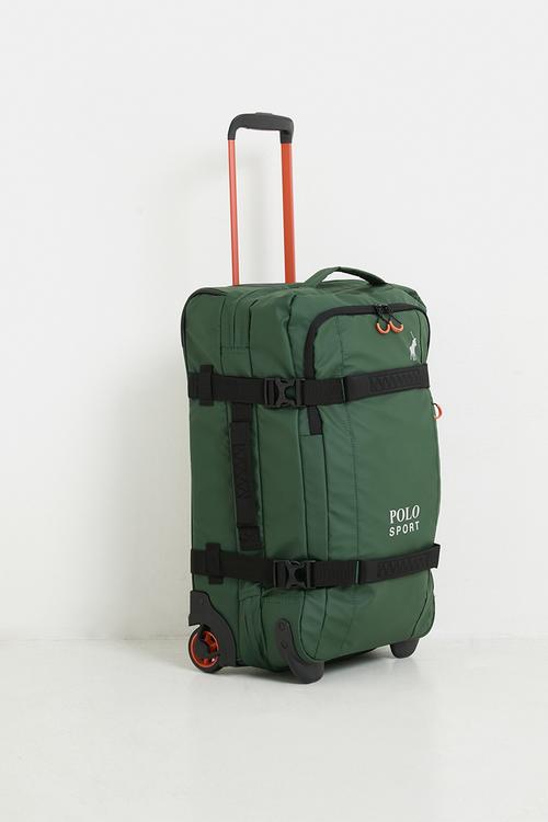 Polo Medium Sport Trolley Duffel 2 Wheel -  Green