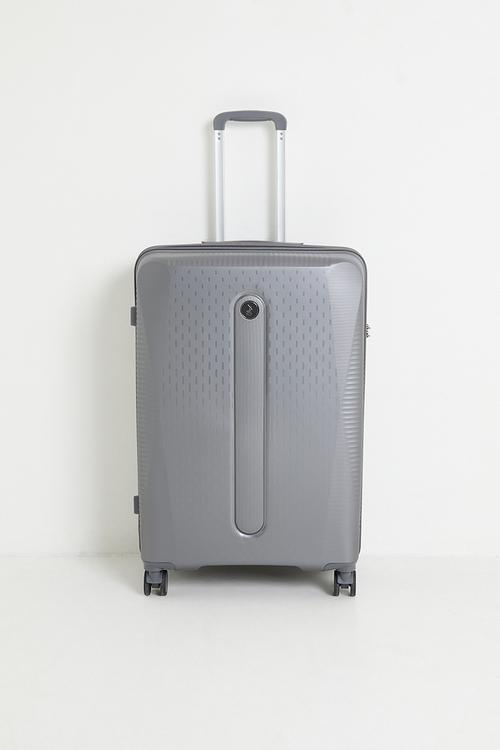 Polo Stellar Large 4 Wheel Trolley Case - Grey