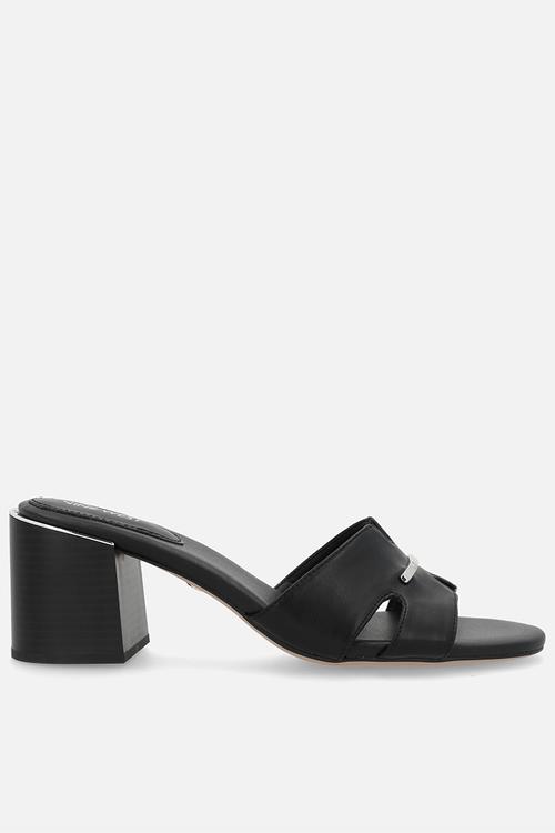 Elegan block heel - black