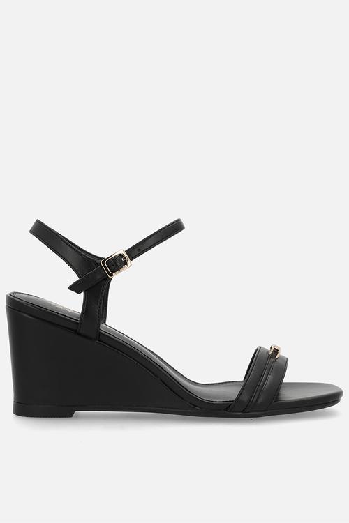 Naema wedge heel - black