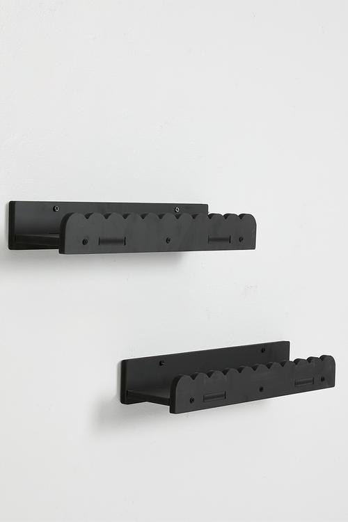Floating shelves - black