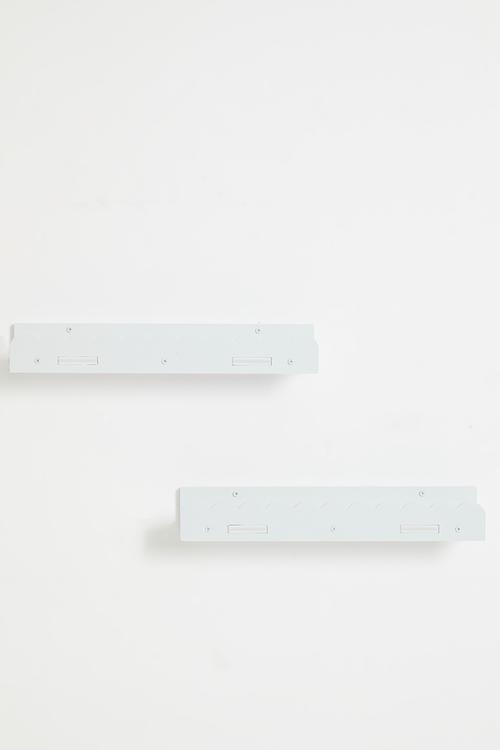 Floating shelves - white