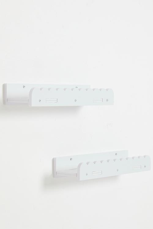Floating shelves - white