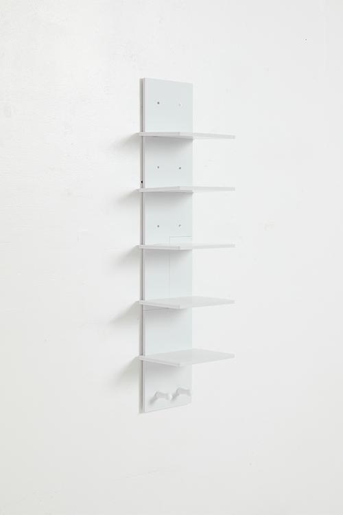 5-tier shelf - white